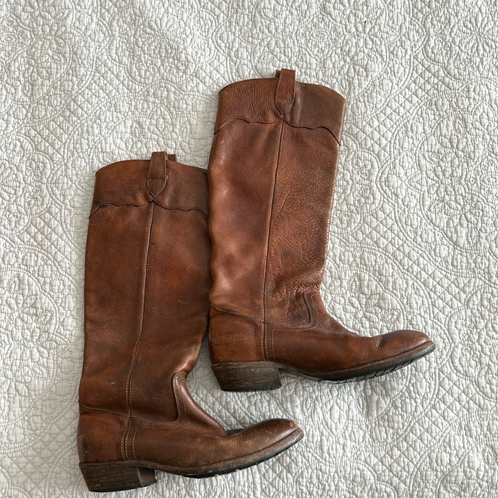 Tall Frye Brown Boots